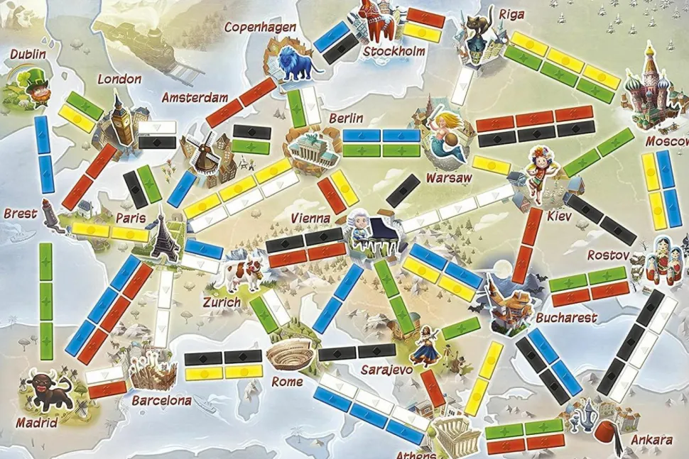 Ticket to Ride - Europe First Journey Board Game