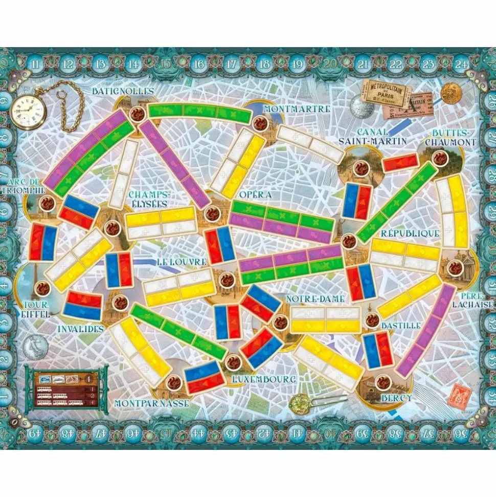 Ticket to Ride - Paris Board Game