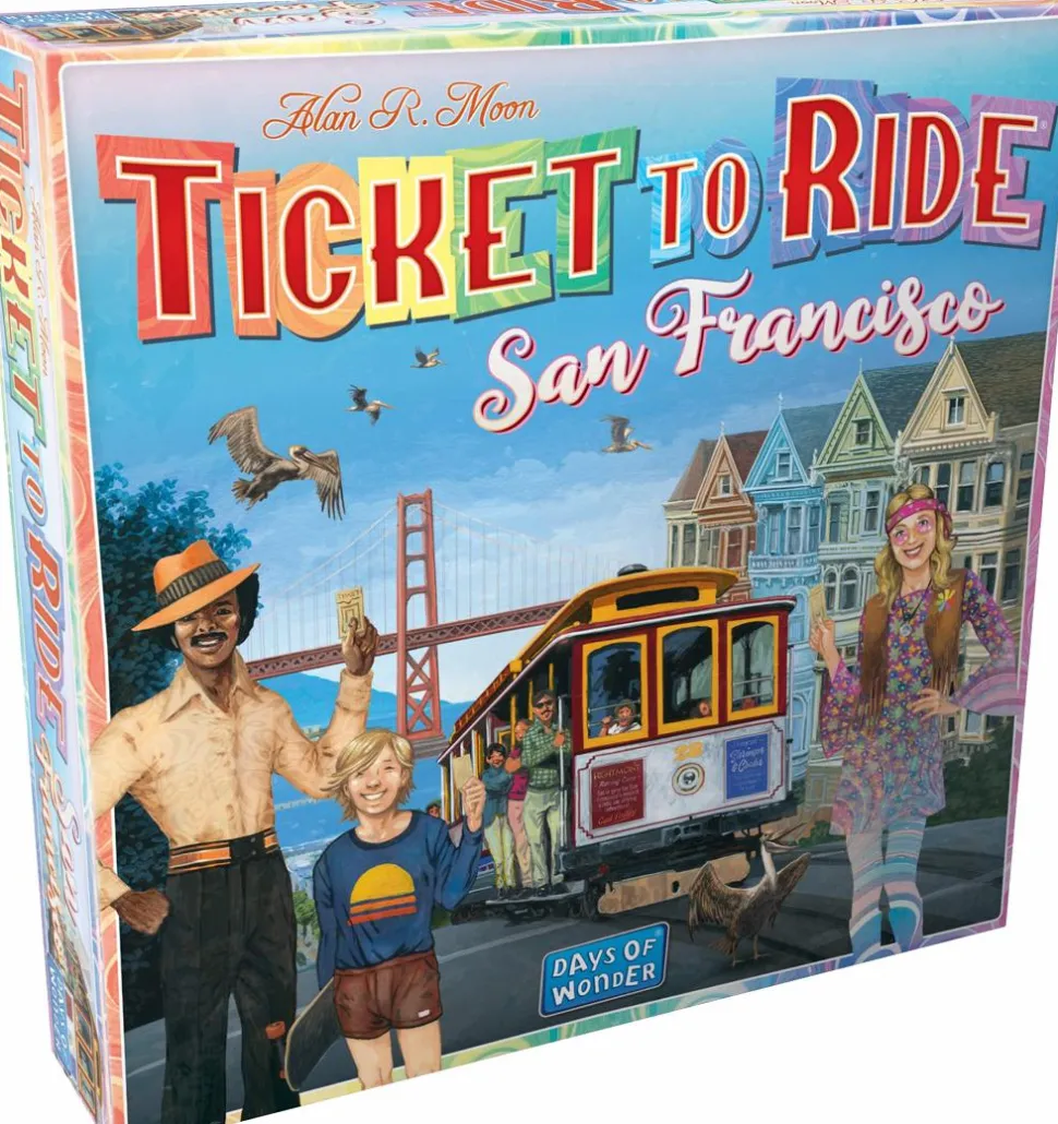 Ticket to Ride - San Francisco Board Game