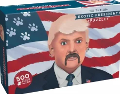 Tiger King - The Exotic President 500-Piece Jigsaw Puzzle