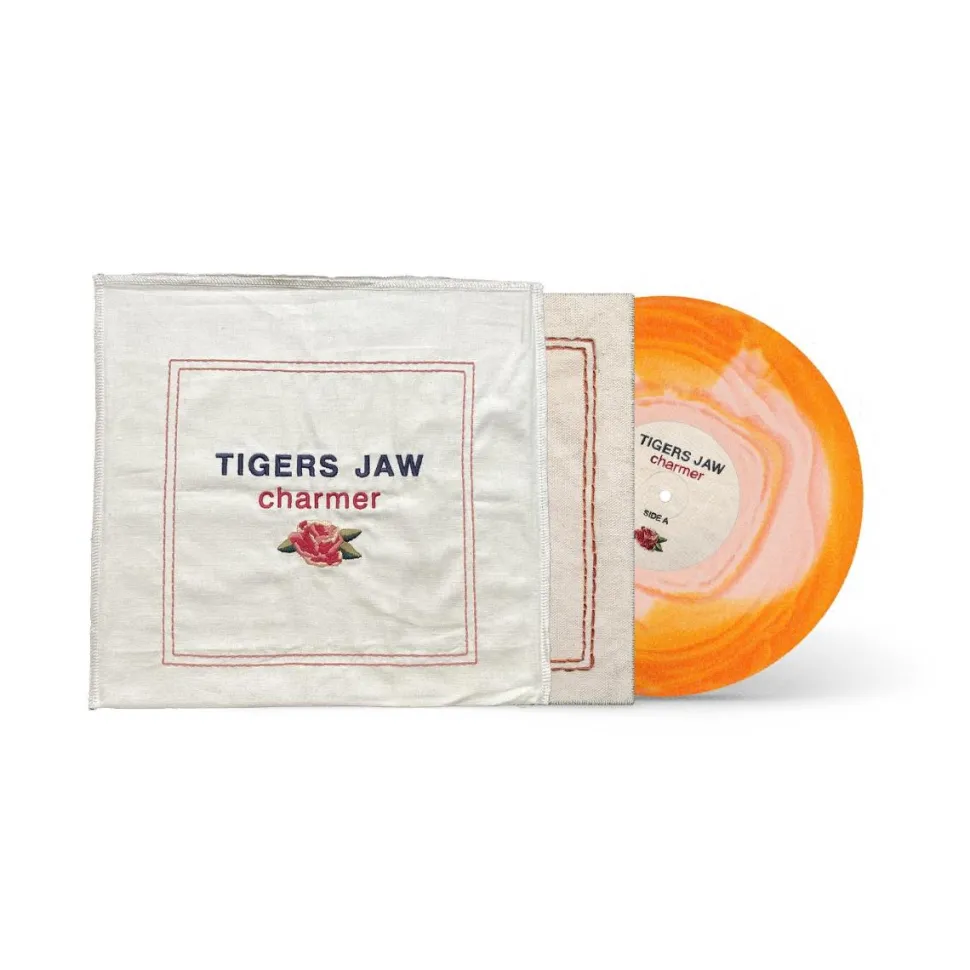 Tigers Jaw - Charmer 10th Anniversary LP Vinyl Record (Pink & Orange Glitter Coloured Vinyl)