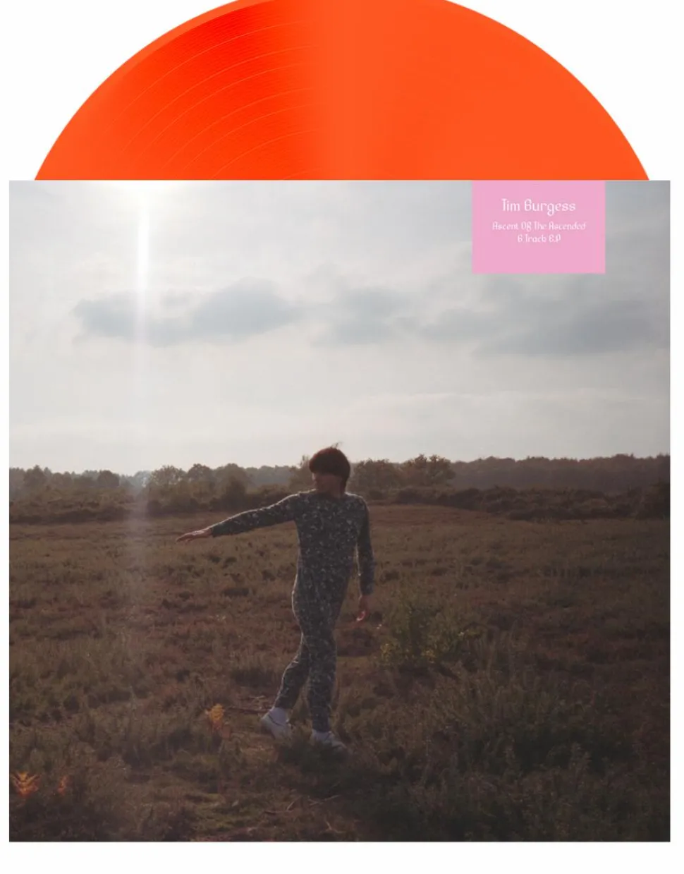 Tim Burgess - Ascent Of The Ascended EP Vinyl Record (Neon Orange Coloured Vinyl)
