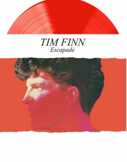 Tim Finn - Escapade LP Vinyl Record (Red Coloured Vinyl)