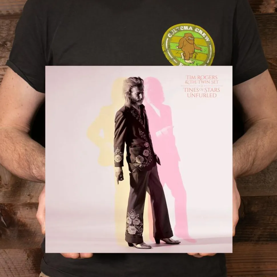Tim Rogers & The Twin Set - Tines Of Stars Unfurled 2xLP Vinyl Record (Clear Vinyl)