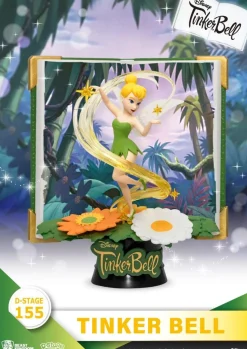 Tinker Bell (2008) - Tinker Bell Story Book Series D-Stage 6" PVC Diorama Statue