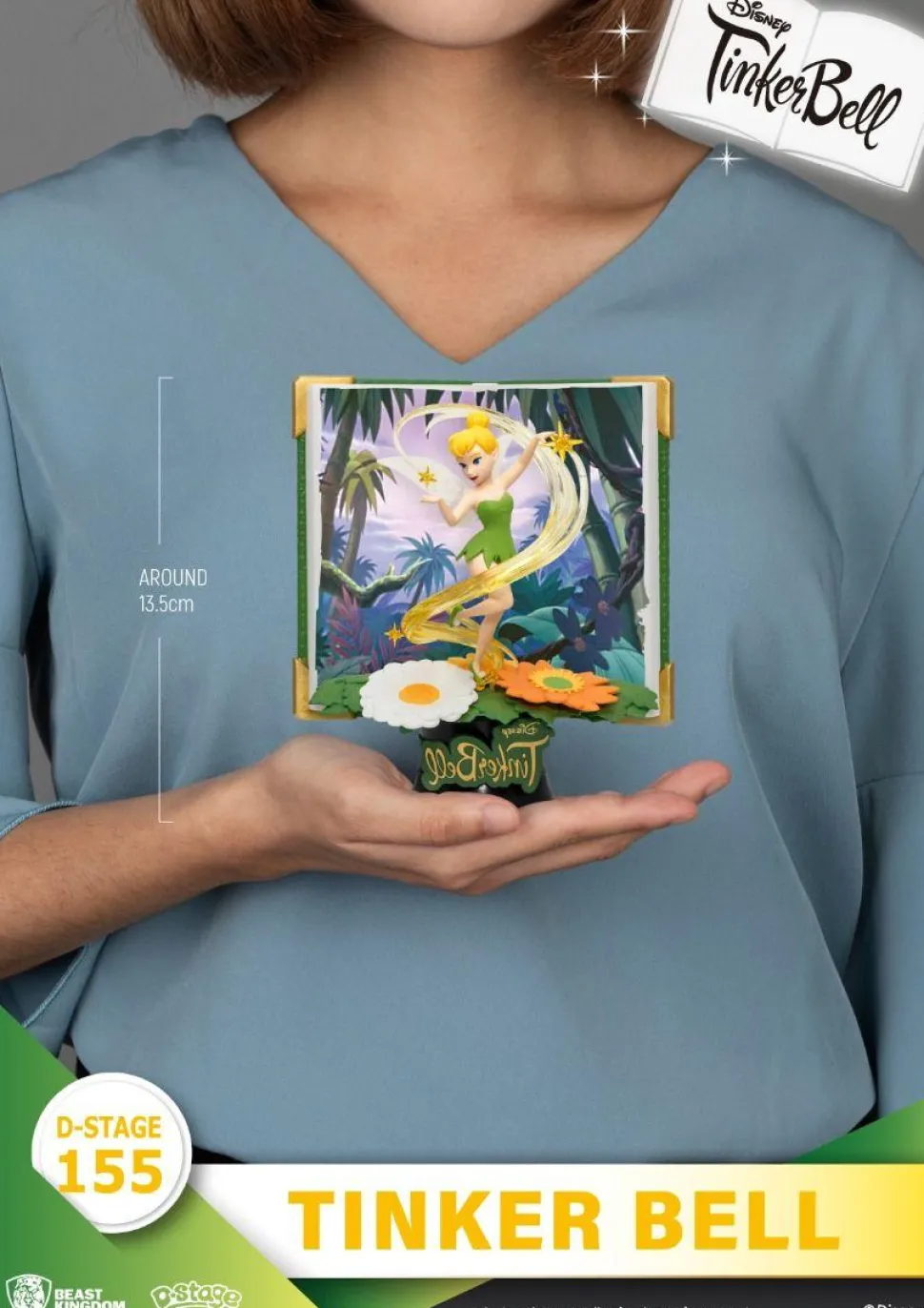 Tinker Bell (2008) - Tinker Bell Story Book Series D-Stage 6" PVC Diorama Statue