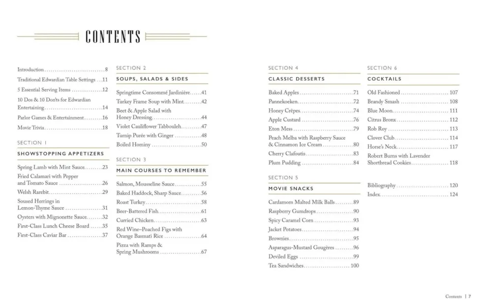 Titanic - The Official Cookbook: 40 Timeless Recipes for Every Occasion Hardcover Book