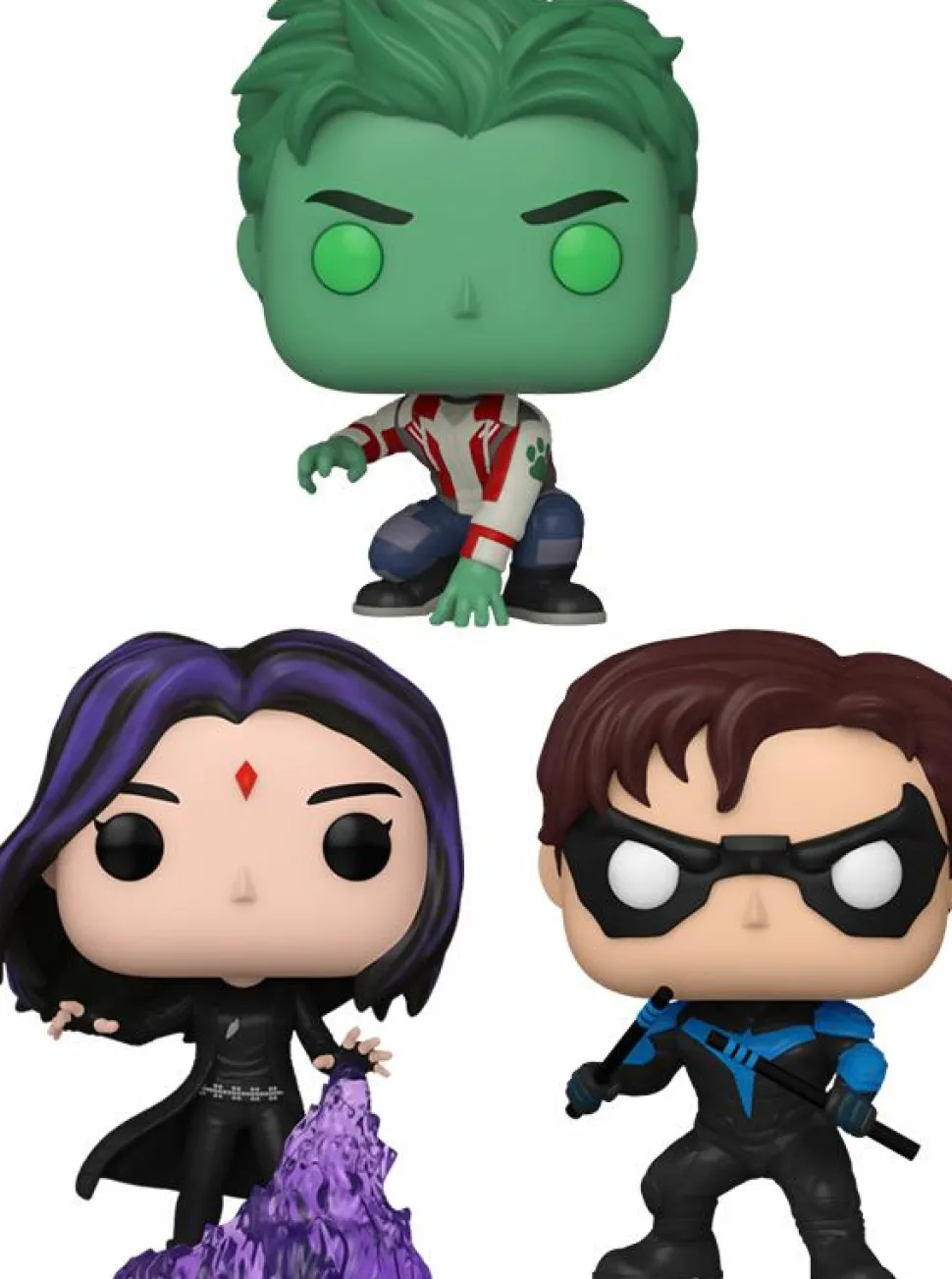Titans (2018) - Eponymous Pop! Vinyl Bundle (Set of 3)