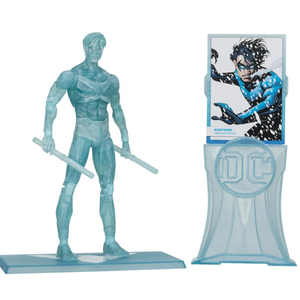 Titans - Nightwing Frostbite Edition DC Multiverse Gold Label 7" Scale Action Figure