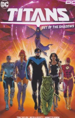 Titans - Volume 01 Out of the Shadows (Dawn of DC) Trade Paperback Book