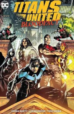 Titans United - Bloodpact Trade Paperback Book