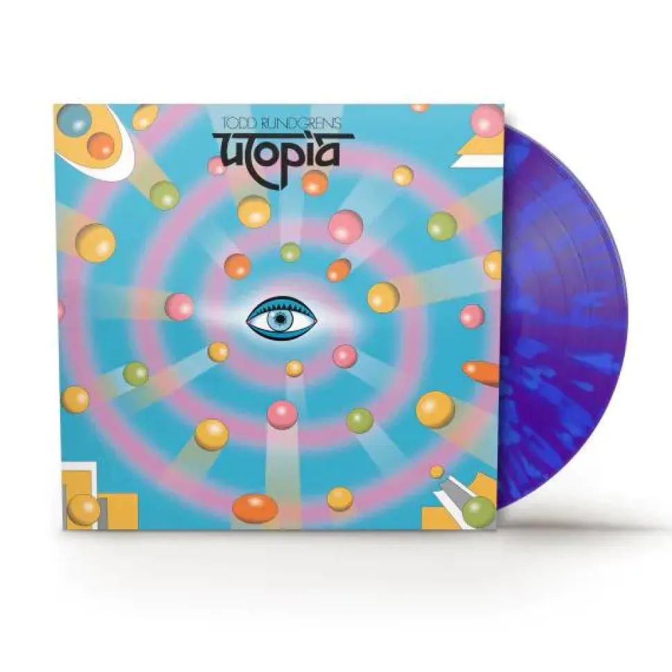 Todd Rundgren - Todd Rundgren's Utopia LP Vinyl Record (2024 Record Store Day Black Friday Exclusive Purple Splatter Coloured Vinyl)