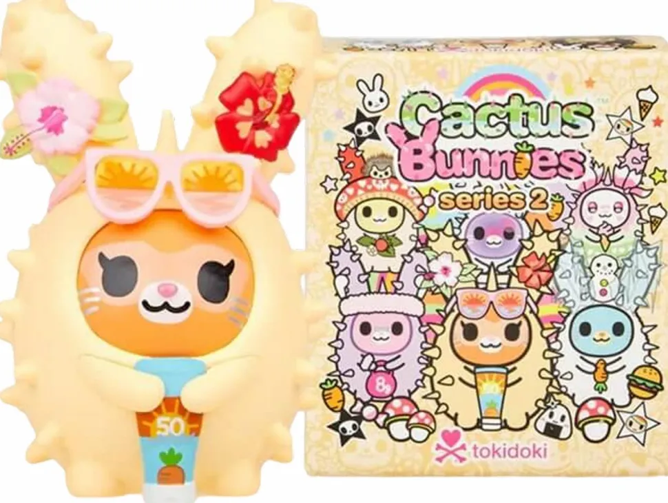 Tokidoki - Cactus Bunnies Series 2 Blind Box Vinyl Figure (Display of 6)