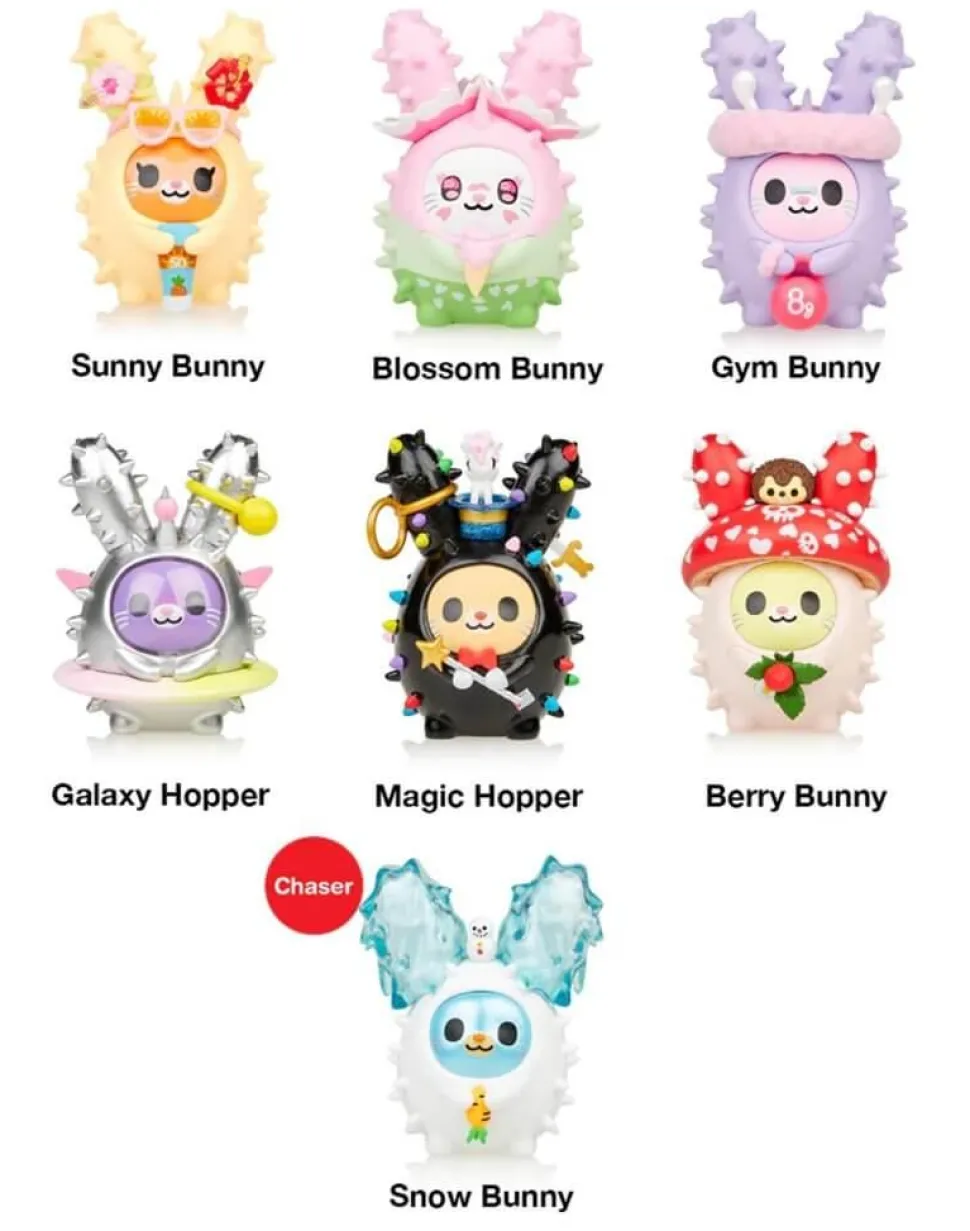 Tokidoki - Cactus Bunnies Series 2 Blind Box Vinyl Figure (Display of 6)