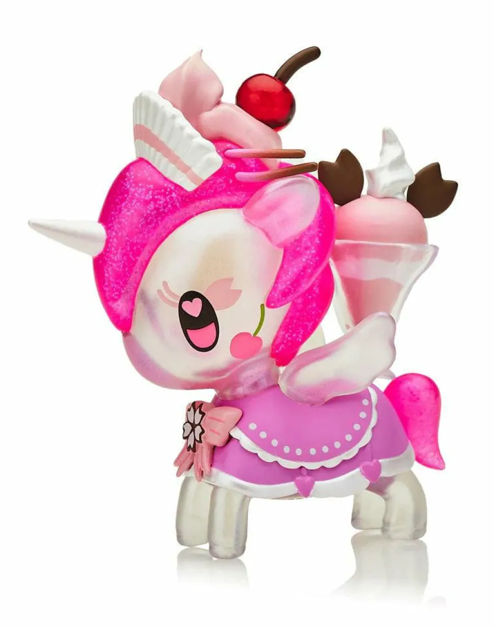 Tokidoki - Cafe Cuties Unicorno Cherry Blossom Limited Edition Vinyl Figure