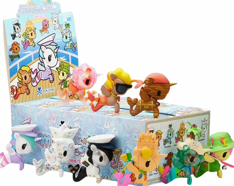 Tokidoki - Mermicorno Series 9 Blind Box Vinyl Figure (Display of 8)