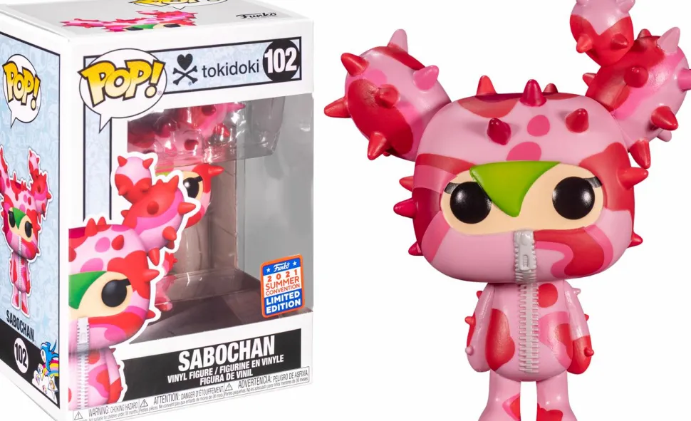 Tokidoki - Sabochan Pop! Vinyl Figure (2021 Summer Convention Exclusive)
