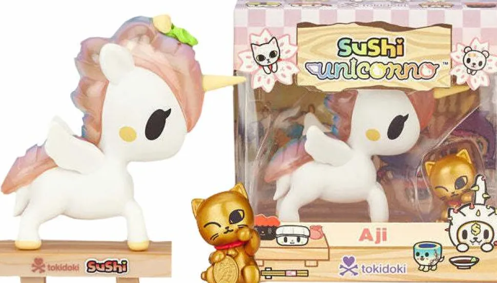 Tokidoki - Sushi Unicorno Aji Limited Edition Vinyl Figure
