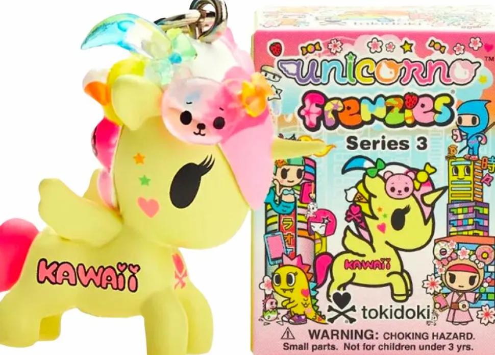 Tokidoki - Unicorno Frenzies Series 3 Blind Box Vinyl Figure Phone Charm (Single Unit)