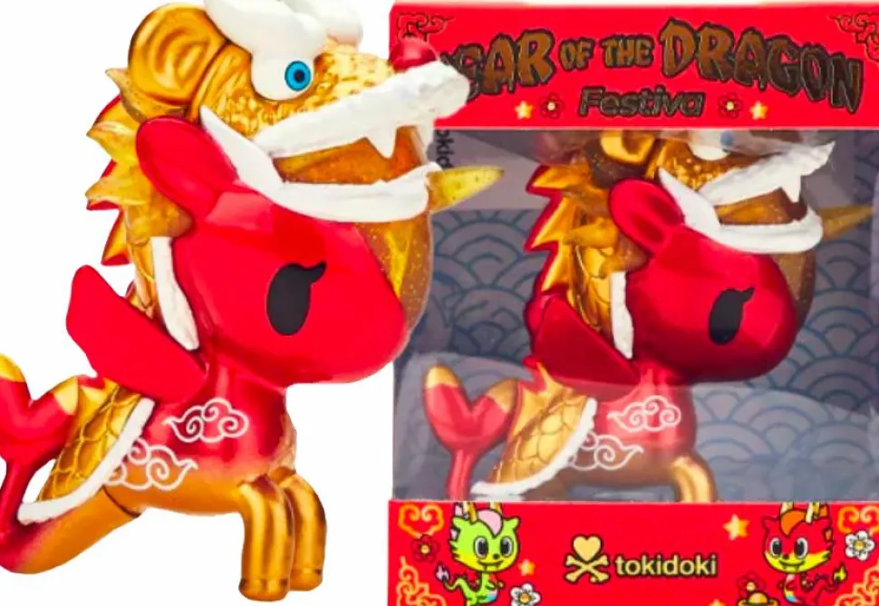 Tokidoki - Unicorno Year of the Dragon Festival Vinyl Figure
