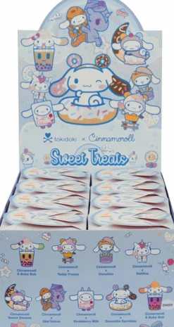 Tokidoki x Cinnamoroll - Sweet Treats Blind Box Vinyl Figure (Display of 8)