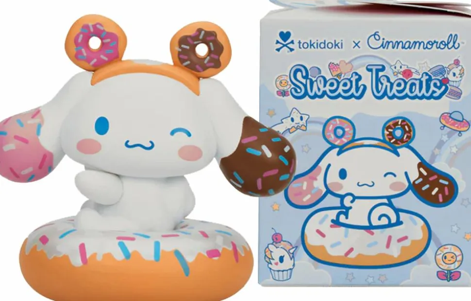 Tokidoki x Cinnamoroll - Sweet Treats Blind Box Vinyl Figure (Single Unit)