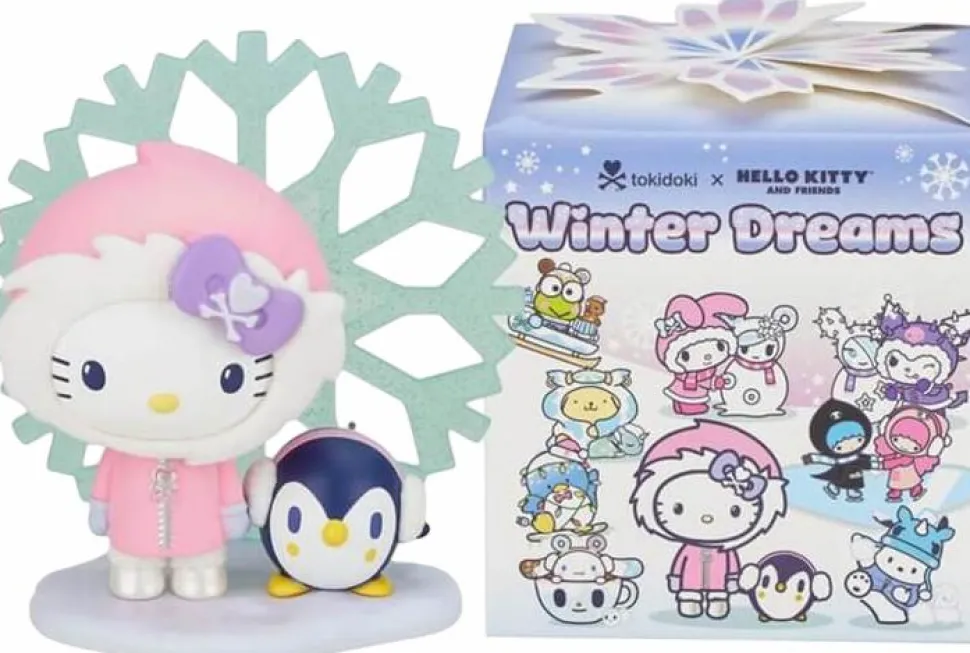 Tokidoki x Hello Kitty & Friends - Winter Dreams Blind Box Vinyl Figure (Single Unit)