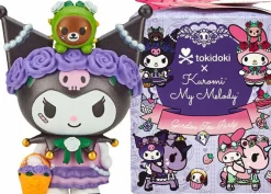 Tokidoki x Kuromi & My Melody - Garden Tea Party Blind Box Vinyl Figure (Display of 8)