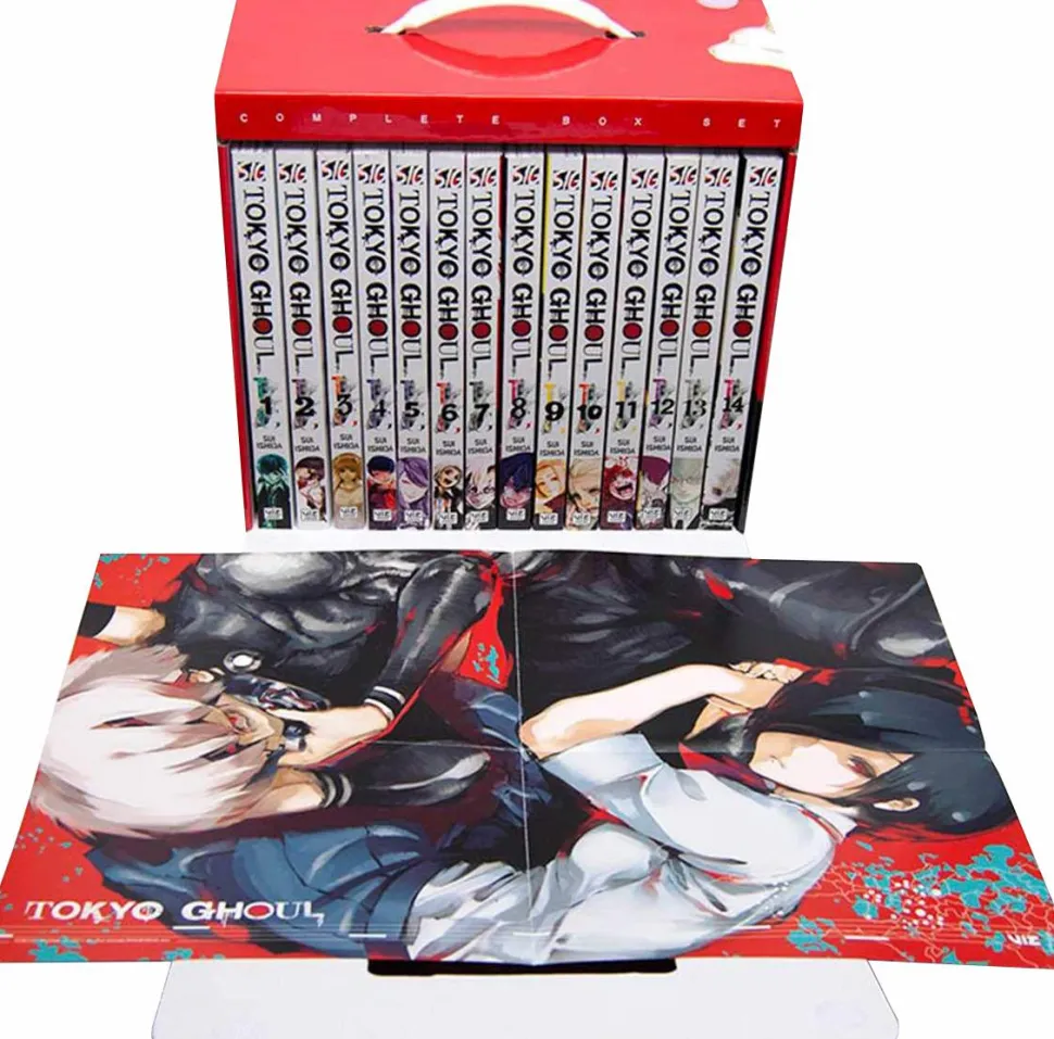 Tokyo Ghoul - Complete Manga Paperback Book Box Set (Vol. 1-14)