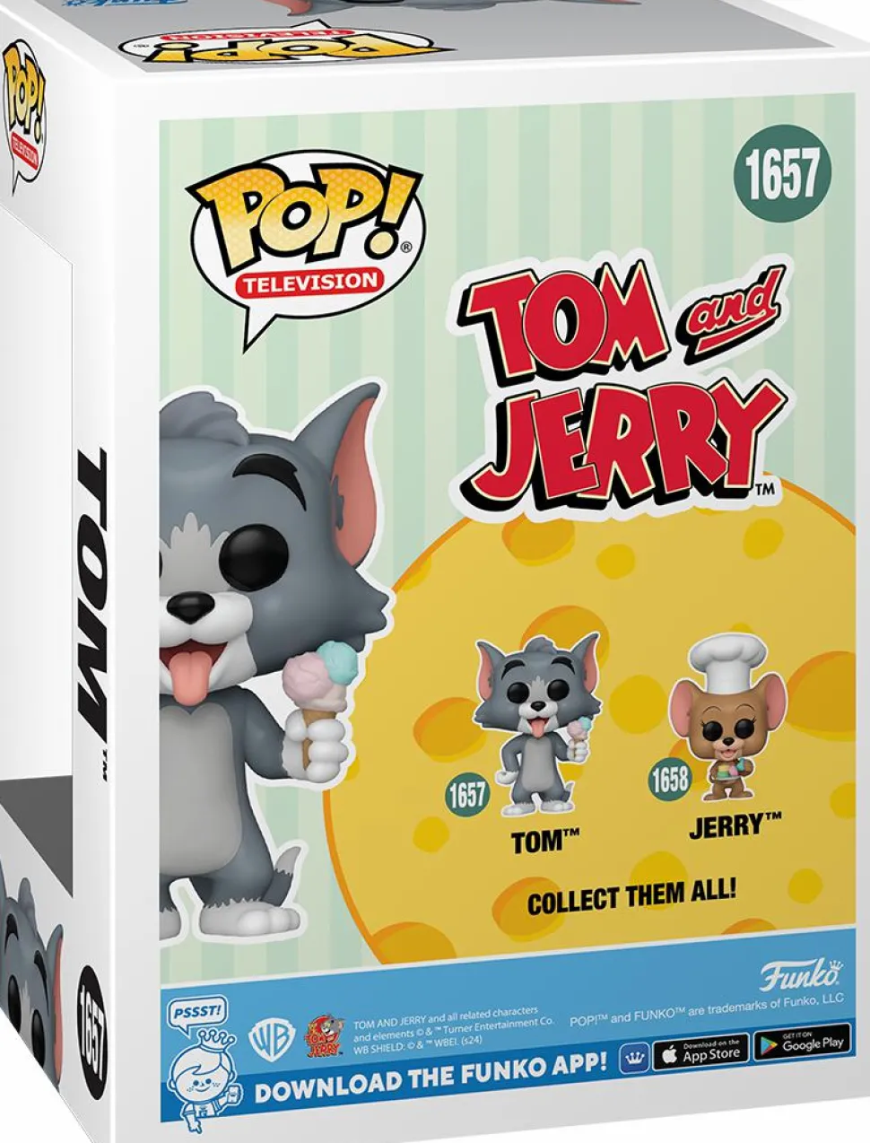 Tom & Jerry - Tom with Ice Cream Pop! Vinyl Figure