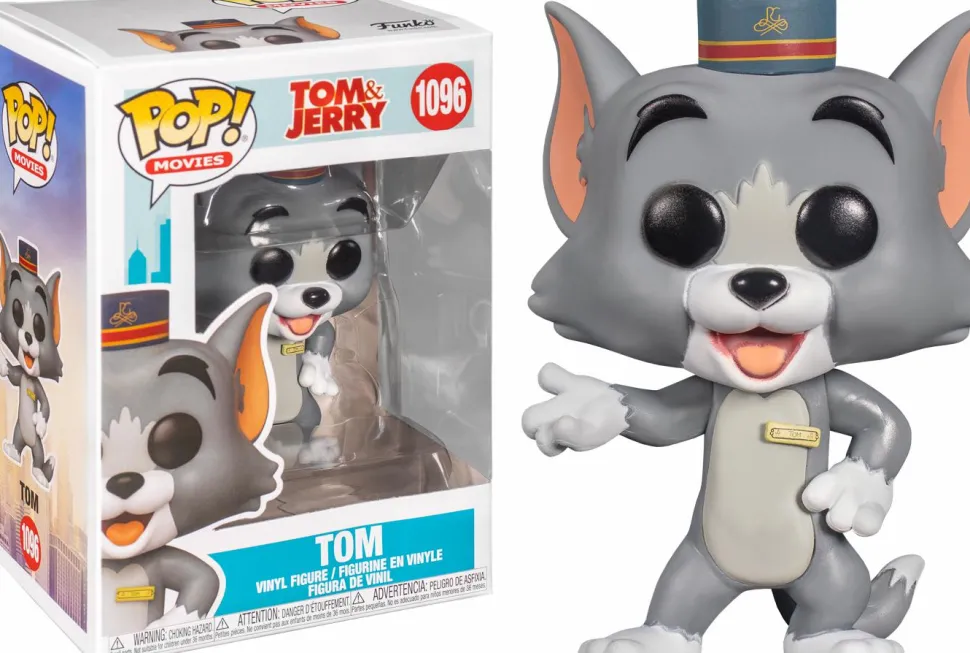 Tom & Jerry: The Movie - Tom with Hat Pop! Vinyl Figure