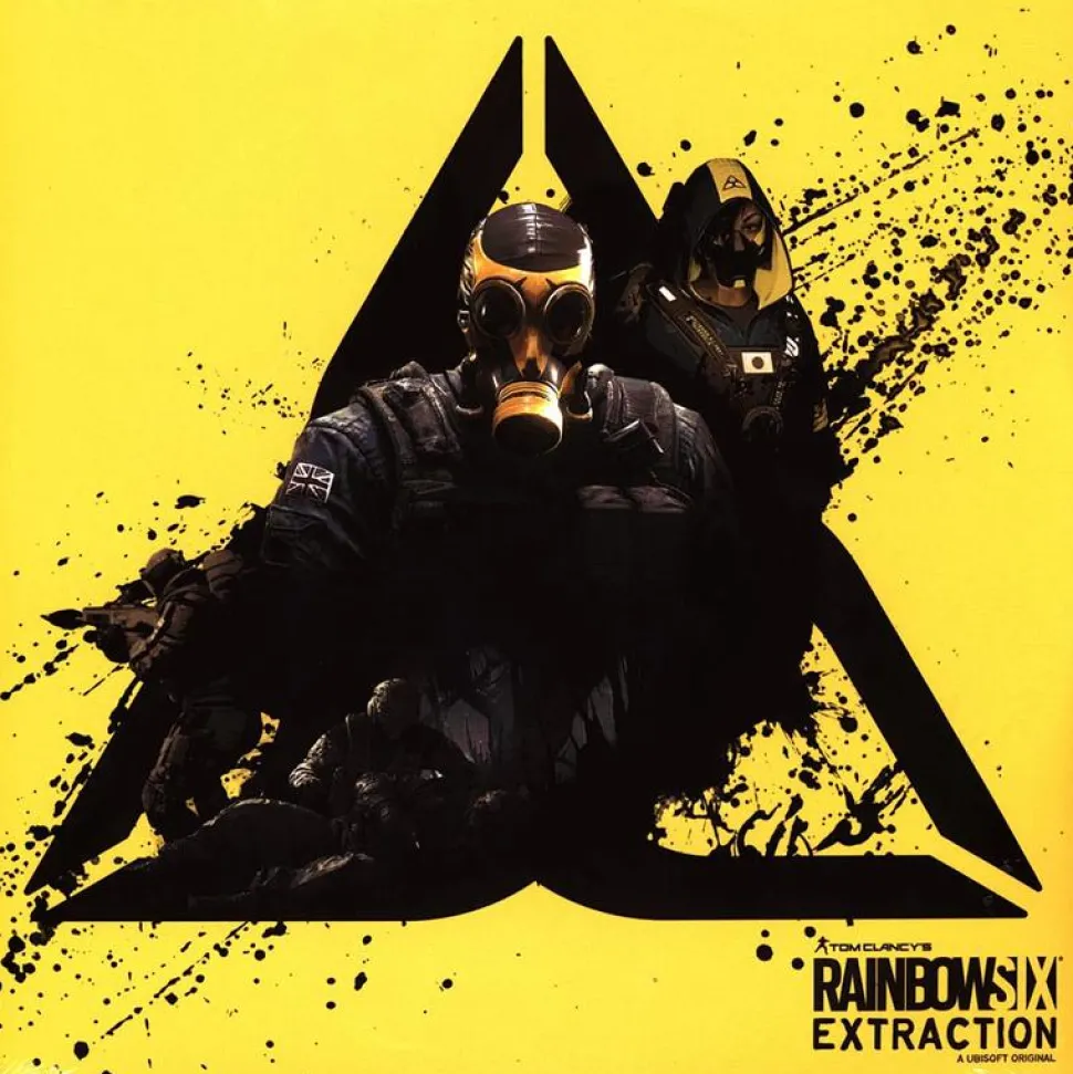 Tom Clancy's Rainbow Six Extraction - Original Video Game Soundtrack by James Duhamel & One Take Tigers 2xLP Vinyl Record (Yellow & Black Splatter Coloured Vinyl)