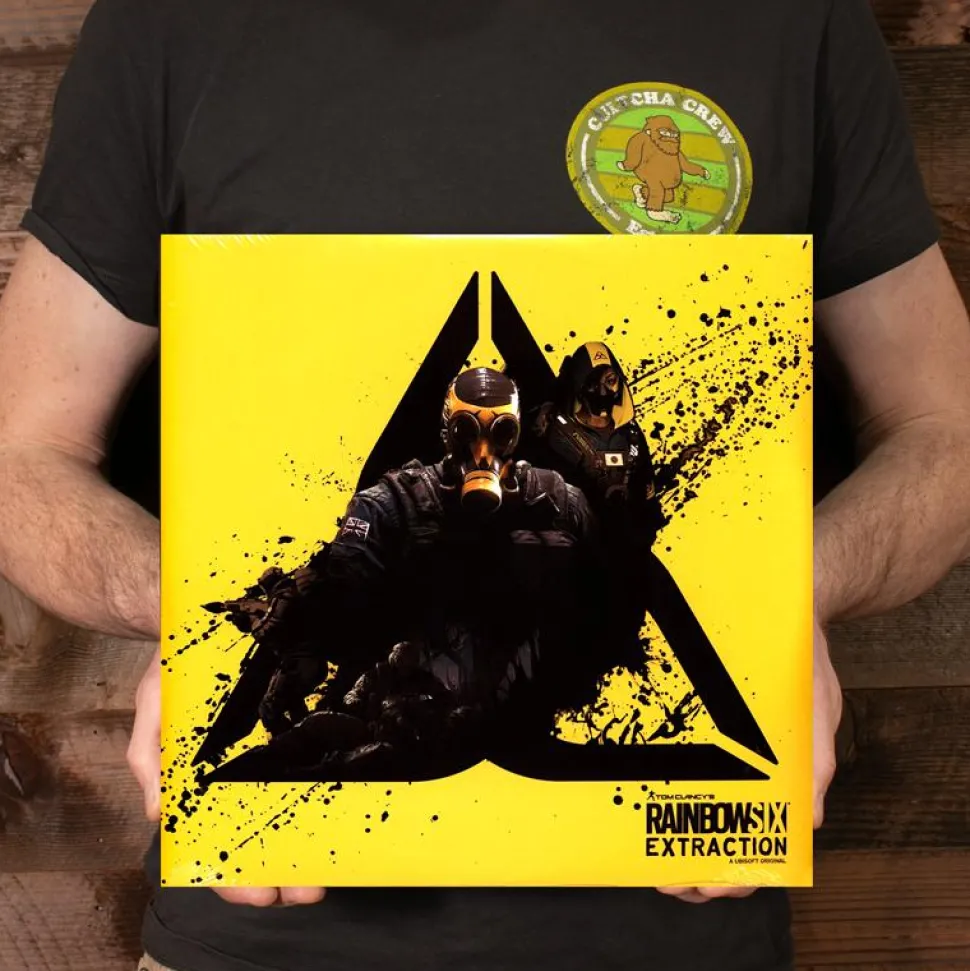 Tom Clancy's Rainbow Six Extraction - Original Video Game Soundtrack by James Duhamel & One Take Tigers 2xLP Vinyl Record (Yellow & Black Splatter Coloured Vinyl)