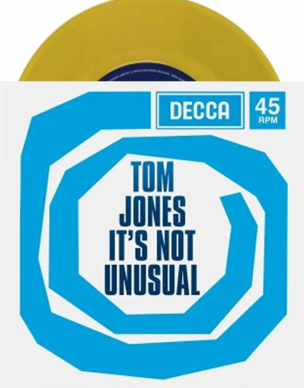 Tom Jones - It's Not Unusual 7" Single Vinyl Record (2024 Record Store Day Exclusive Amber Coloured Vinyl)
