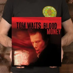 Tom Waits - Blood Money 20th Anniversary LP Vinyl Record (Opaque Red Coloured Vinyl)