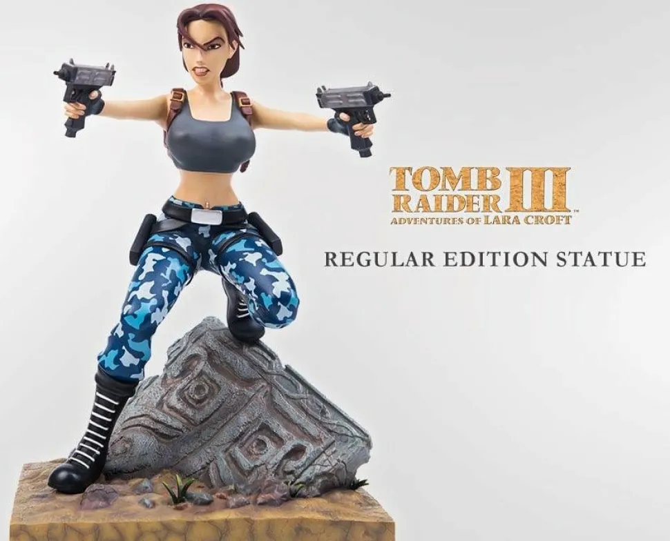 Tomb Raider III: The Adventures of Lara Croft - Lara Croft 12” Statue