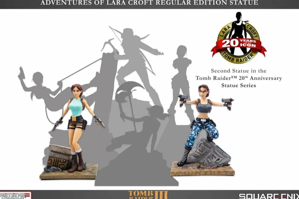 Tomb Raider III: The Adventures of Lara Croft - Lara Croft 12” Statue
