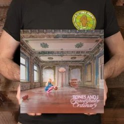 Tones and I - Beautifully Ordinary 2xLP Vinyl Record (Powder Pink / Silver Marble Coloured Vinyl)