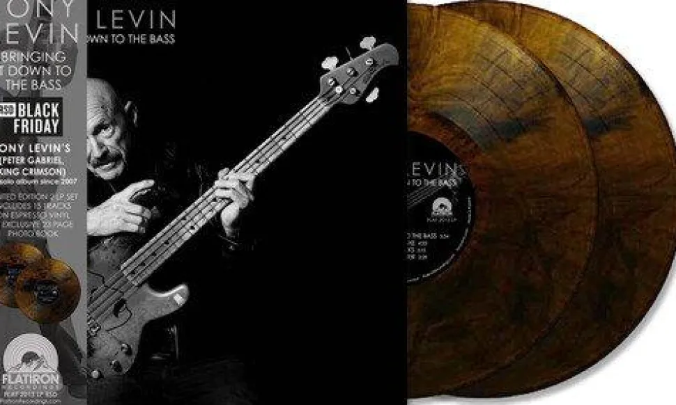 Tony Levin - Bringing It Down To The Bass 2xLP Vinyl Record (2024 Record Store Day Black Friday Exclusive "Esspresso" Coloured Vinyl)