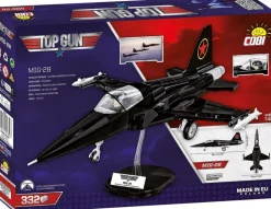 Top Gun - MiG-28 Fighter Jet 1/48th Scale Building Block Construction Set (332 Pieces)
