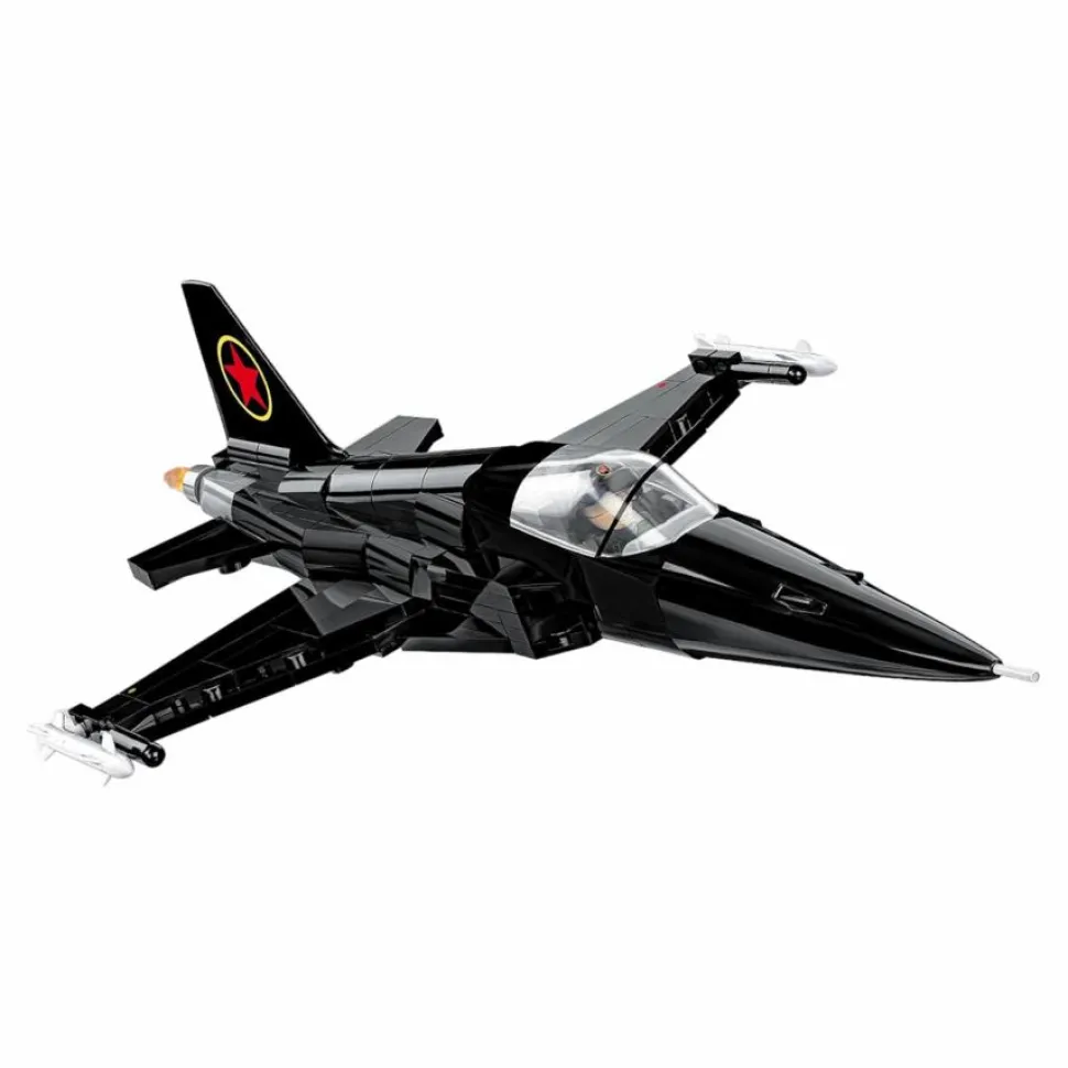 Top Gun - MiG-28 Fighter Jet 1/48th Scale Building Block Construction Set (332 Pieces)