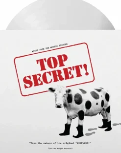 Top Secret! - Original Motion Picture Soundtrack by Val Kilmer & Maurice Jarre LP Vinyl Record (2025 Record Store Day Exclusive Clear Vinyl)
