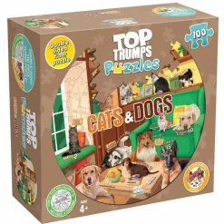Top Trumps - Cats & Dogs 100 Piece Floor Jigsaw Puzzle