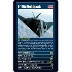 Top Trumps - Military Jets Card Game