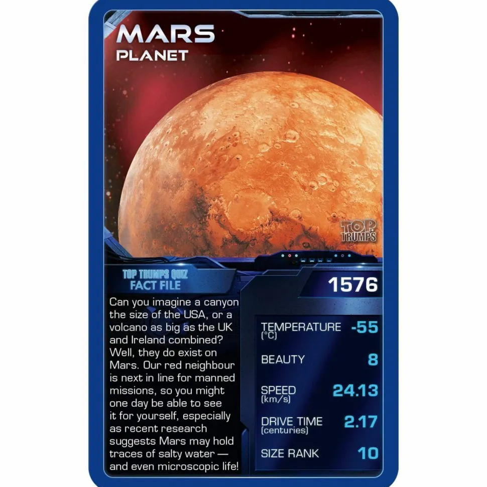 Top Trumps - Space Exploration Card Game