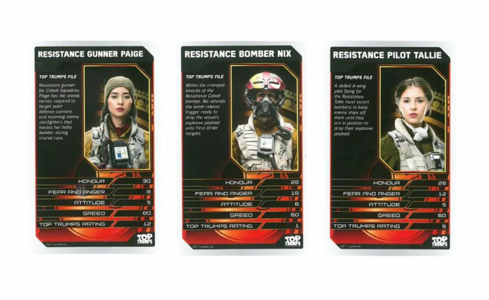 Top Trumps - Star Wars Episode VIII: The Last Jedi Card Game