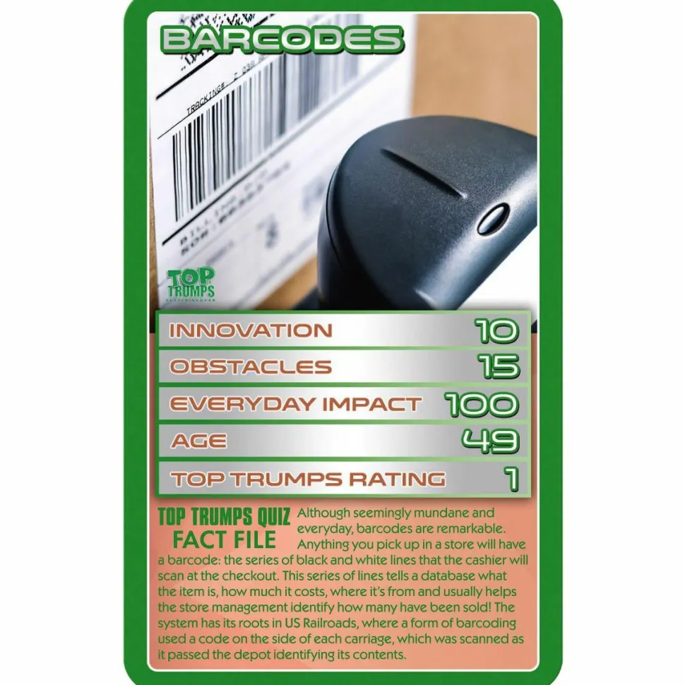 Top Trumps - STEM Terrific Technology Card Game