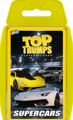 Top Trumps - Supercars Card Game