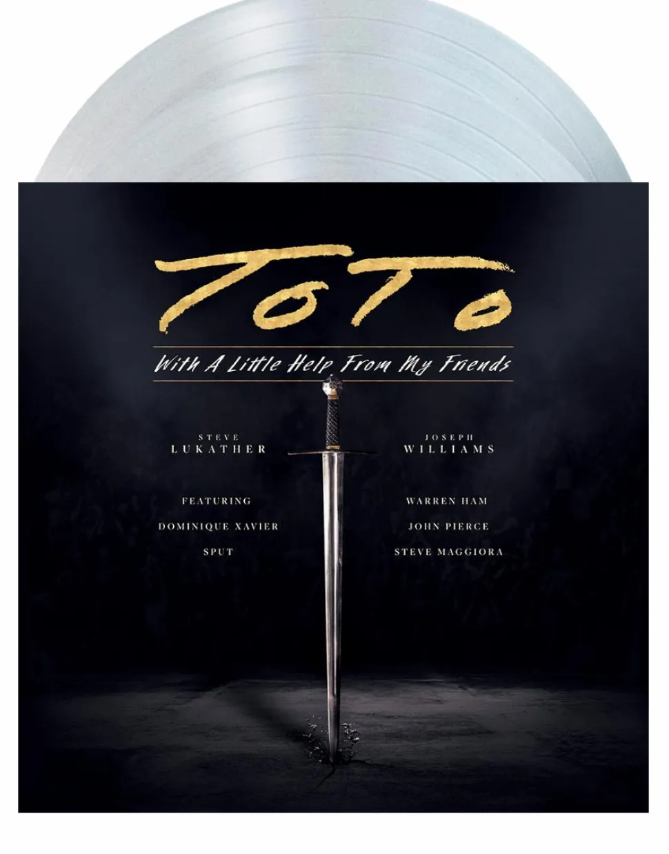 Toto - With A Little Help From My Friends 2xLP Vinyl Record (Transparent Vinyl)