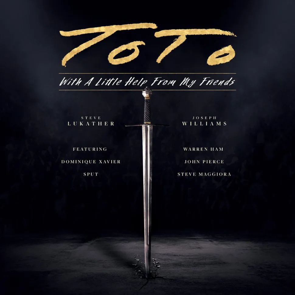 Toto - With A Little Help From My Friends 2xLP Vinyl Record (Transparent Vinyl)